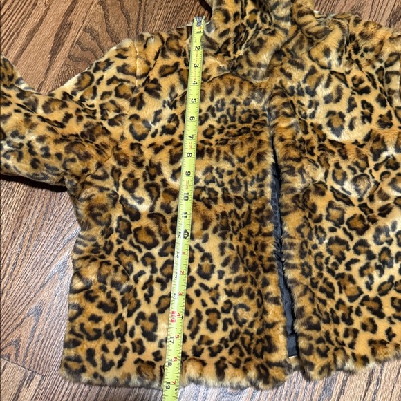 Leopard Faux Fur NWT Super Soft Hooded Coat - Picture 10 of 10